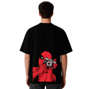 Spiderman tshirt black
